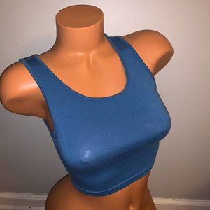NWT BP. Nordstrom Blue Crop Top Small